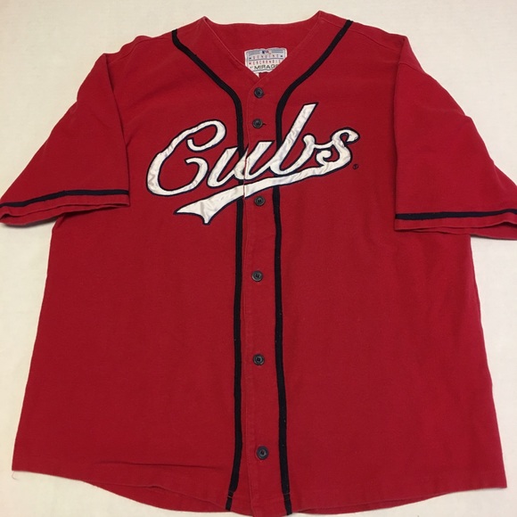 cubs red jersey